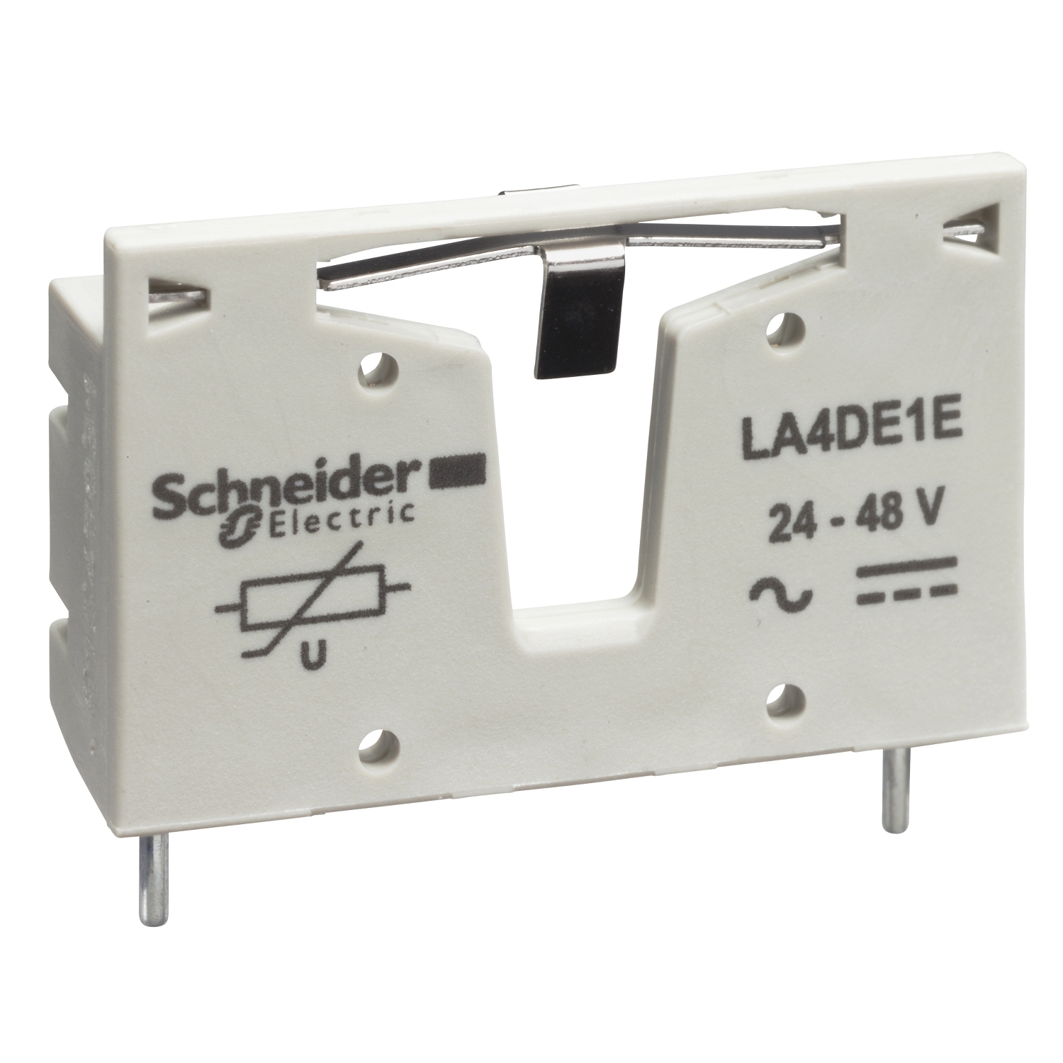 LA4DE1E Schneider Electric TeSys D - suppressor module - varistor - 24...48 V AC
