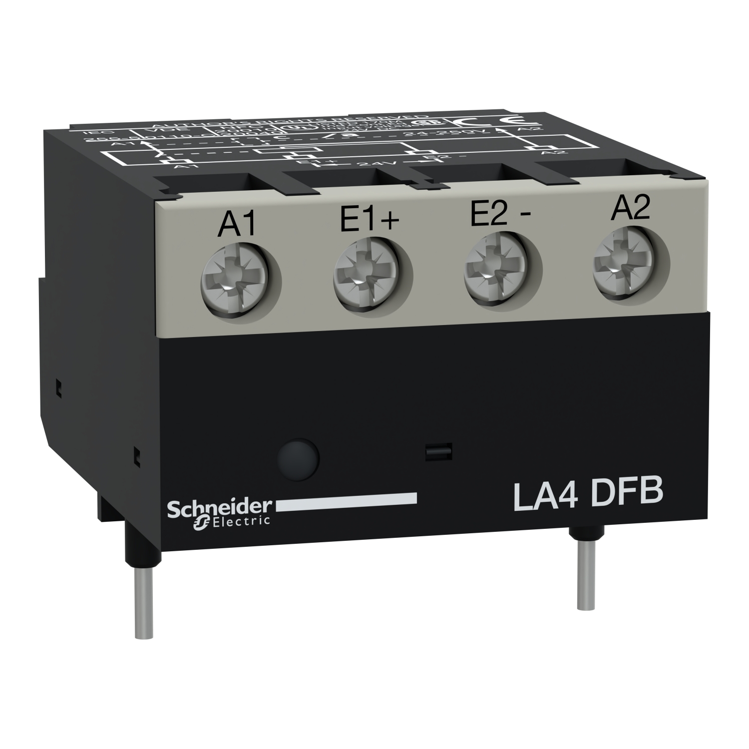 LA4DFB Schneider Electric TeSys D - interface amplifier module - relay - 24 V DC