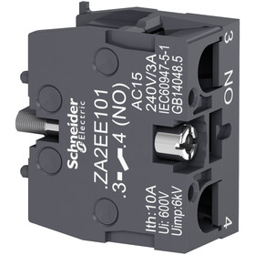 ZA2EE101 Schneider Electric pre-wired connectors XZ - straight female - M12 - 4 