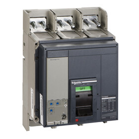 33472 circuit breaker ComPact NS1000N, 50 kA at 415 VAC, Micrologic 2.0 trip uni